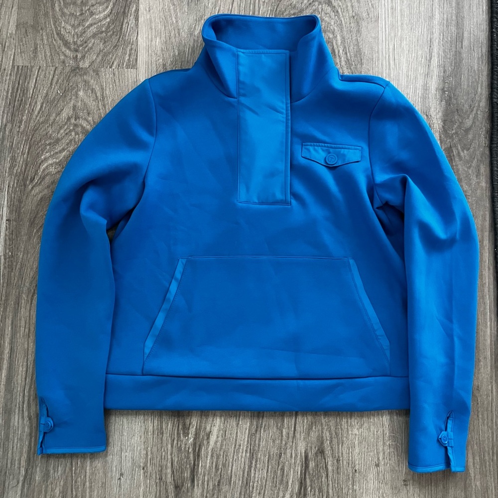 Talbots Blue Pullover Jacket